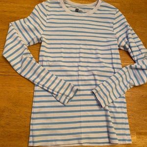 Gap Favorite long sleeve striped shirt nice sz L